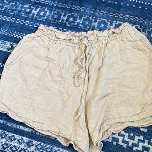 H&M Linen Shorts
